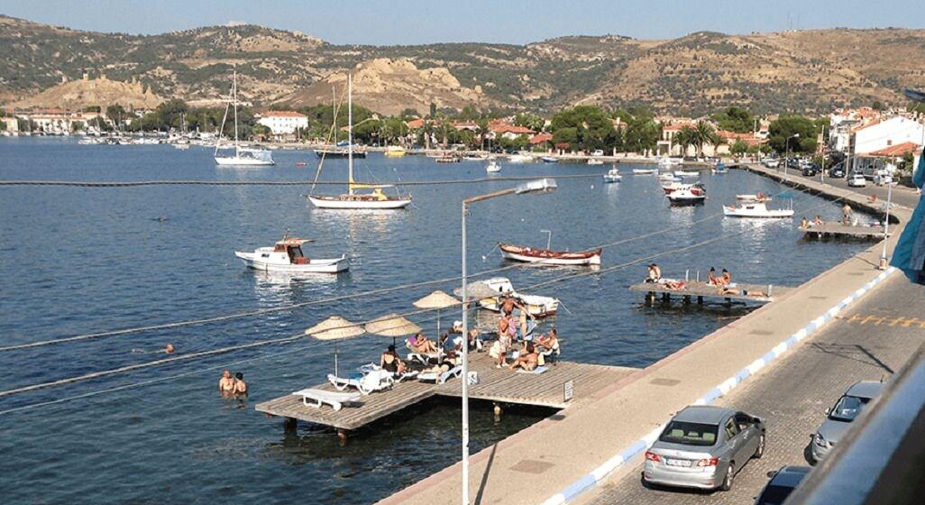 Foca Yali Hotel Bagian luar foto